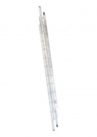 บันไดอลูมิเนียม สไลด์ 3 ตอน ยี่ห้อ NEWCON 19 ฟุต