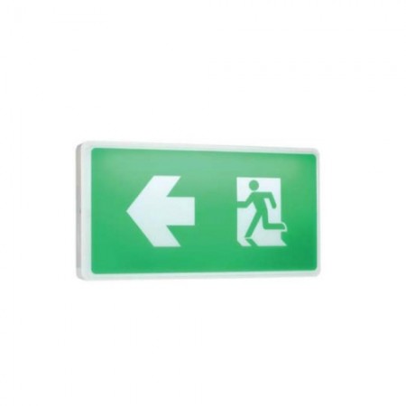 DYNO LED EXIT LIGHT BOX (SYMBOL HEIGHT 10 cm) MODEL: BXF-10N-2A