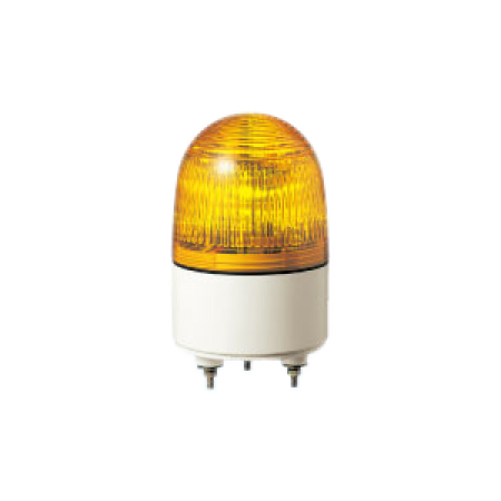 PES-200A-Y 200-220VAC ไฟกระพริบ LED 82mm. (Yellow)