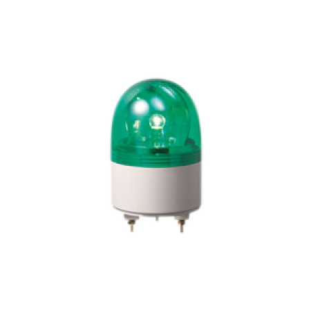 RHE-230-G 220-240VAC หมุนไม่มีเสียง LED 100mm.(Green)