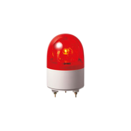 RHEB-24-R 24VDC หมุนมีเสียง LED ขนาด 100mm. (Red)