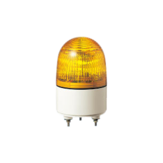 PES-200A-Y 200-220VAC ไฟกระพริบ LED 82mm. (Yellow)