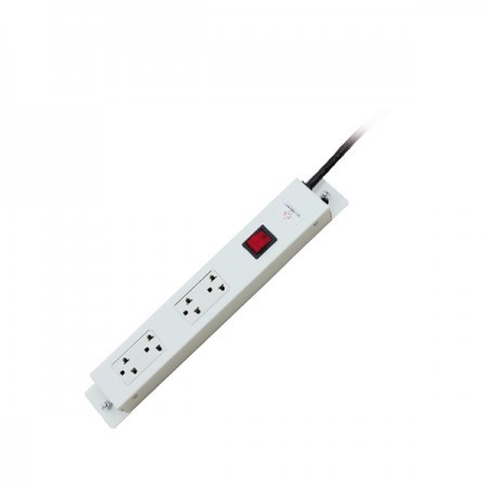 ปลั๊กรางไฟ AC POWER DISTRIBUTION 4 Univeral Outlet w/Cable 1.8 M. & Surge Protection