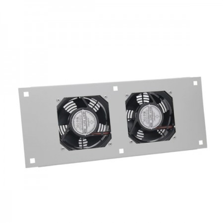 พัดลมระบายอากาศ 2x4" HEAVY DUTY FAN SET(2 Ball Bearing ประกอบชุดพร้อมสายไฟ1.4 M.)