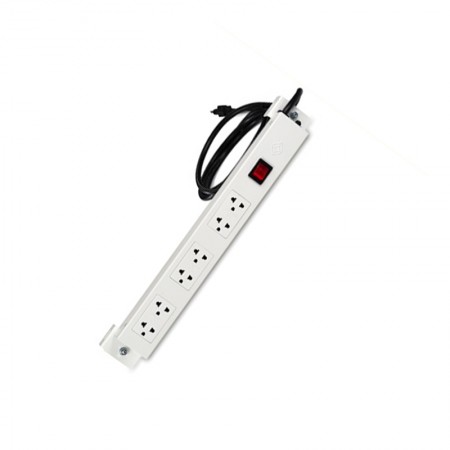 ปลั๊กรางไฟ AC POWER DISTRIBUTION 6 Univeral Outlet w/Cable 3 M. & Surge Protection