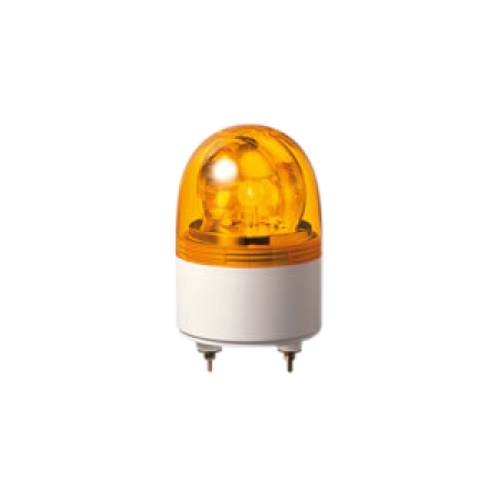 RHEB-24-Y 24VDC หมุนมีเสียง LED ขนาด 100mm. (Yellow)