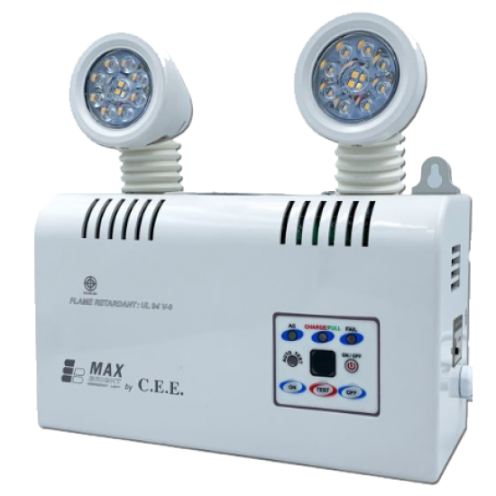 Max Bright ไฟฉุกเฉิน แม็กซ์ไบรท์ Emergency Light LED CP04-AD - ราคาได้ใจ ส่งไวทั่วประเทศ