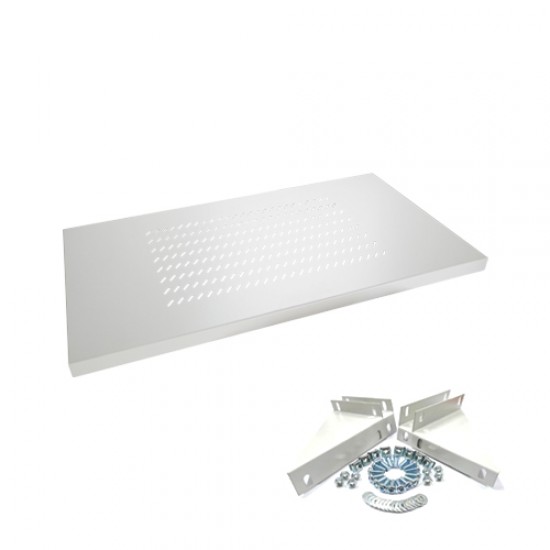FIX SHELF OPEN RACK 75 CM. Depth. (สำหรับ ตู้ Ecom Open Rack และยึดอุปกรณ์ 19")