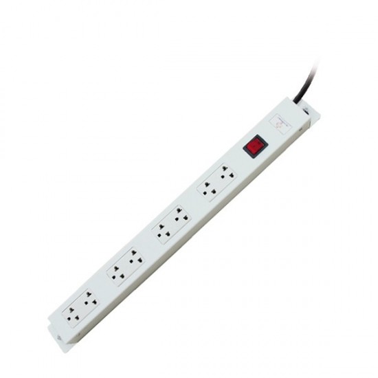 ปลั๊กรางไฟ AC POWER DISTRIBUTION 8 Univeral Outlet w/Cable 3 M. & Surge Protection