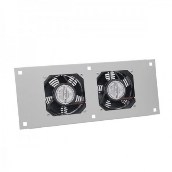 พัดลมระบายอากาศ 2x4" HEAVY DUTY FAN SET(2 Ball Bearing ประกอบชุดพร้อมสายไฟ1.4 M.)